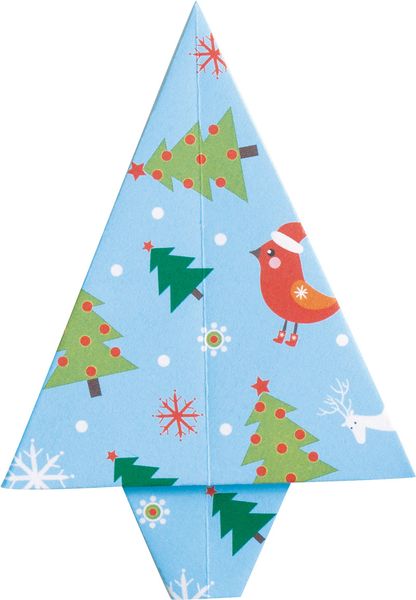 FOLIA Origamipapier Weihnachten, 15x15 cm, 50 Blatt