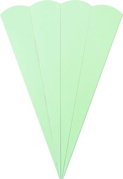 FOLIA Geschwister-Schultüten-Rohlinge, eckig, aus Fotokarton, 41 cm, 5 Stück, Farbe wählbar