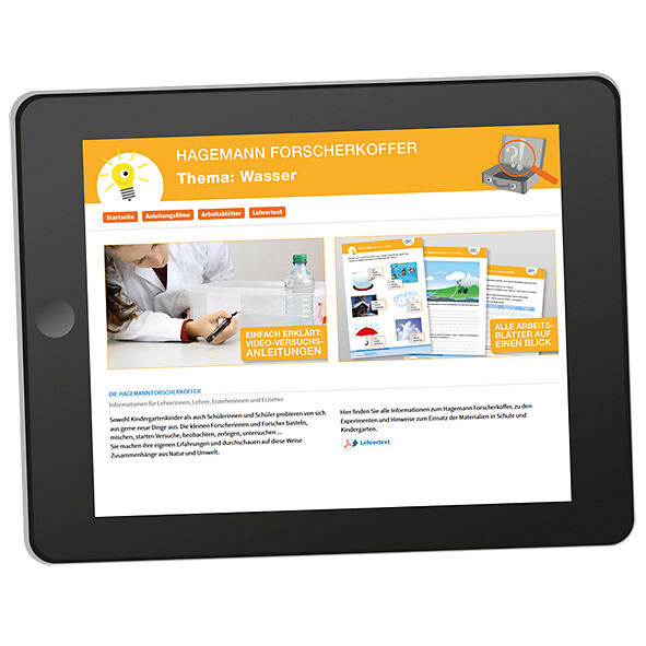 Forscherkoffer - Wasser, 48-tlg. Forscherkoffer - Wasser, 48-tlg.