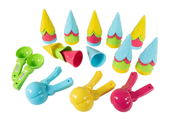 Großes Eis-Duo-Set "fashion", 40-teilig, ab 1,5 Jahre