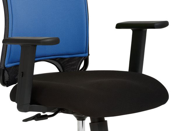 MAYER SITZMÖBEL Drehstuhl mit stufenloser Höheneinstellung, Armlehnen, Rollen & Farbe wählbar