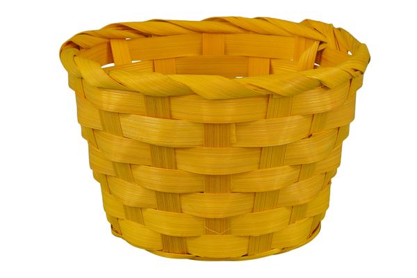 Bastkorb bunt, 6 Stück Bastkorb bunt, 6 Stück