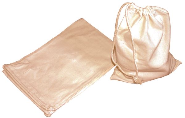 Baumwollzugbeutel klein, 5er Set Baumwollzugbeutel klein, 5er Set