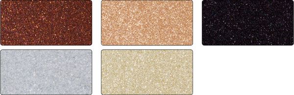 FOLIA Glitterkarton Classic, 24 x 34 cm, 5 Bögen