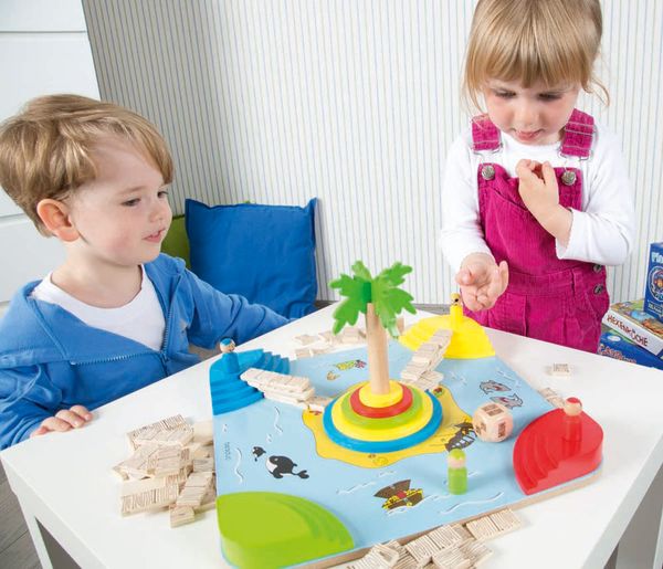 Brettspiel Tropicano, 2-4 Spieler, ab 5 Jahre, Spieldauer 15 Minuten Brettspiel Tropicano, 2-4 Spieler, ab 5 Jahre, Spieldauer 15 Minuten