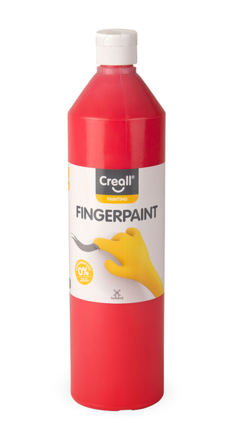 CREALL Fingerfarbe rot, 750 ml CREALL Fingerfarbe rot, 750 ml