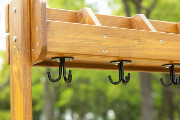 Outdoor-Garderobe, LxBxH 101 x 36 x 120 cm Outdoor-Garderobe, LxBxH 101 x 36 x 120 cm