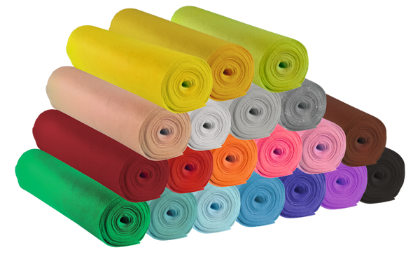 Bastelfilz, 5 m x 0,45 m, in einer Farbe (wählbar)