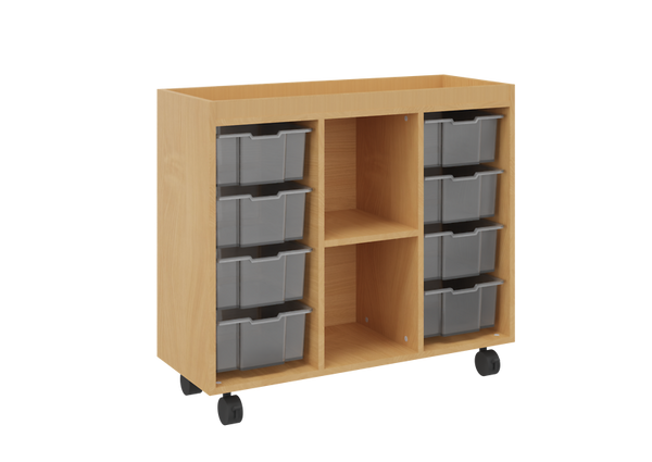 Werkbank, Rollwagen, Aufbewahrung, Aufrollen, Schubladen