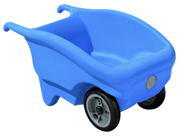 Schubkarre mit 2 Rädern, groß, Farbe wählbar: Grün, orange oder blau Schubkarre mit 2 Rädern, groß, Farbe wählbar: Grün, orange oder blau