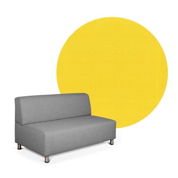 Variation-Sofa 3-Sitzer, Sitzhöhe 40 cm, Stoff & Farbe wählbar