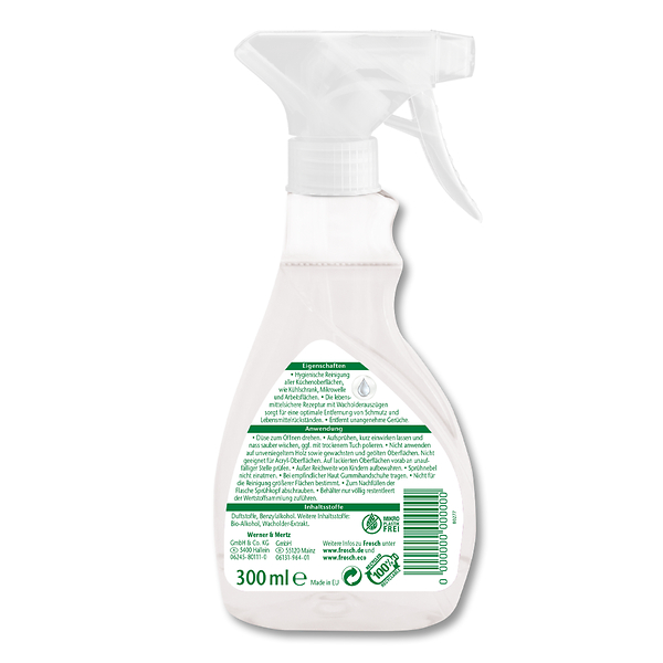 FROSCH Küchen Hygiene-Reiniger, 300 ml FROSCH Küchen Hygiene-Reiniger, 300 ml