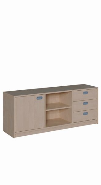 Sideboard, Schrank, Holzmöbel, Schubladen, offene Regale