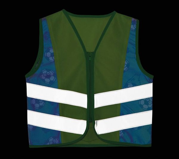 Warnweste Kinder mit Reißverschluss, versch. Größen & Motiven, 1 Stk. Warnweste Kinder mit Reißverschluss, versch. Größen & Motiven, 1 Stk.