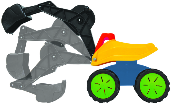 GOWI XXL Giant Bagger Trendy grün, U3 GOWI XXL Giant Bagger Trendy grün, U3