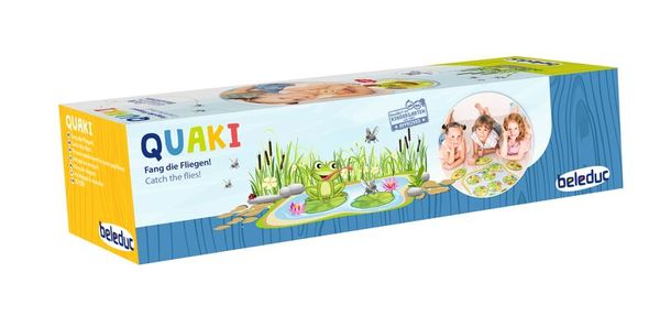 Merk- und Brettspiel Quaki, 2-4 Spieler, ab 3 Jahre