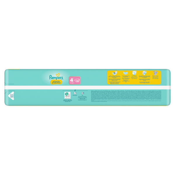PAMPERS Premium Protection Gr. 4, Maxi 9-14 kg, 52 Stk.