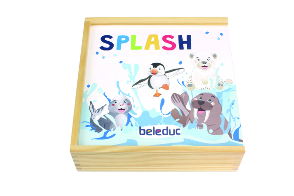 Konzentrationsspiel Splash, Holz, 2-5 Personen, ab 3 Jahre Konzentrationsspiel Splash, Holz, 2-5 Personen, ab 3 Jahre