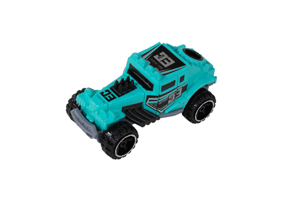 Metall-Rennauto "Bunte Flitzer", 1 Stück