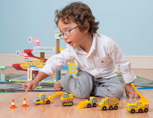 Kinder, Spielzeugauto, Bau-Spielset, Holzspielzeug, Spielzeugtruck