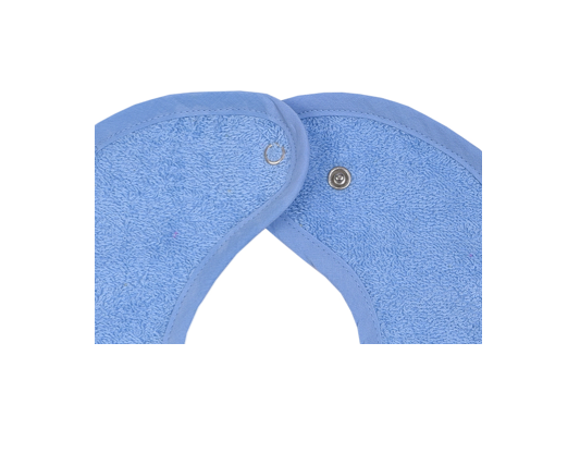 Druckknopflätzchen blau, 10er Packung, kochfest, extra lang Druckknopflätzchen blau, 10er Packung, kochfest, extra lang