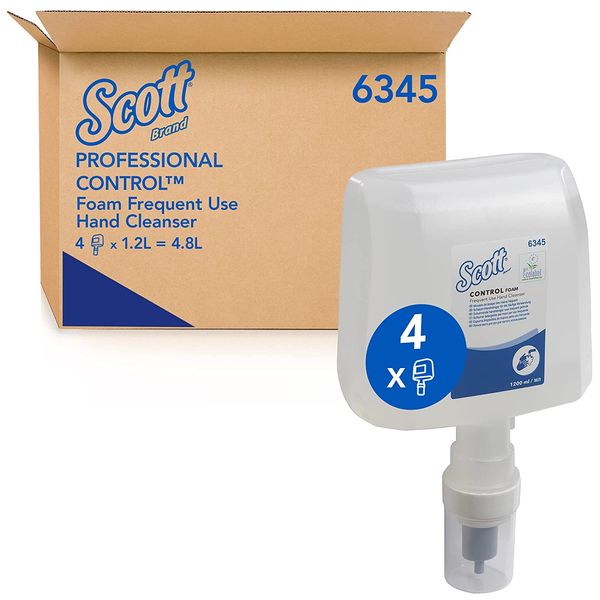 Handreiniger, Schaum, Kleber, Schaumspender, 4er-Pack