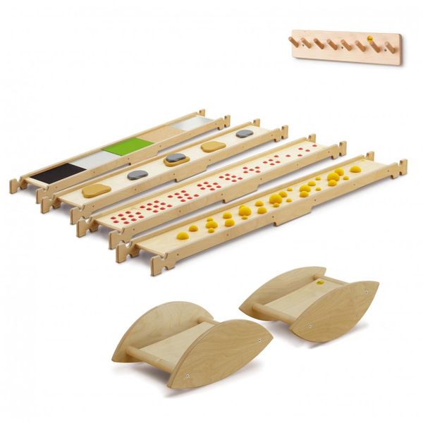 ERZI Balancierparcours Rocky, 7-teilig ERZI Balancierparcours Rocky, 7-teilig