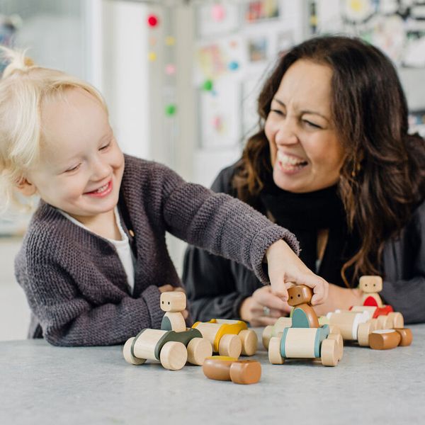 Straßenset aus Filz, 94 tlg. Straßenset aus Filz, 94 tlg.