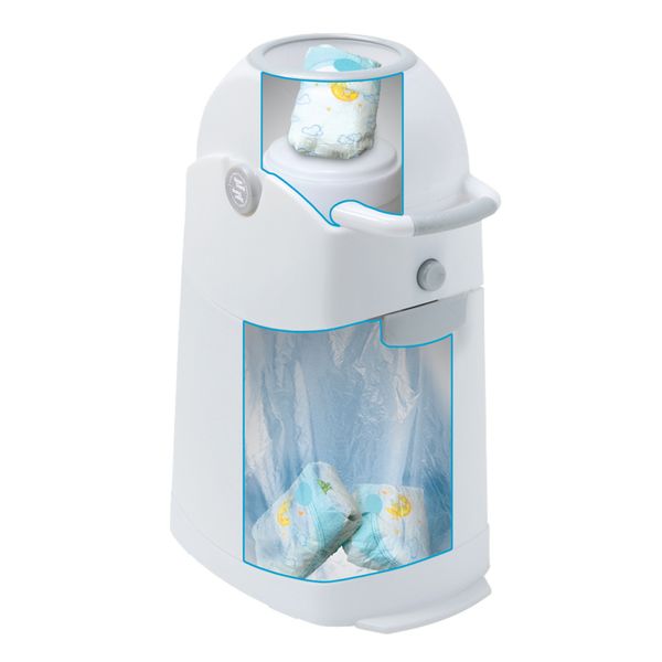 Windeleimer Diaper Champ, Regular, Höhe 56 cm, für ca. 30 Windeln