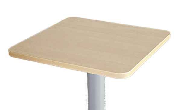 Höhenverstellbarer Beistelltisch, Birke, quadratisch 60x60 cm Höhenverstellbarer Beistelltisch, Birke, quadratisch 60x60 cm