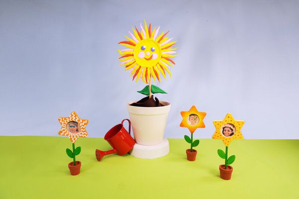 Blumen Bilderrahmen Bastelset, 12 Stück Blumen Bilderrahmen Bastelset, 12 Stück