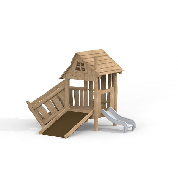 Spielhaus, Kletterturm, Rutsche, Holzspielzeug, Kinderhaus
