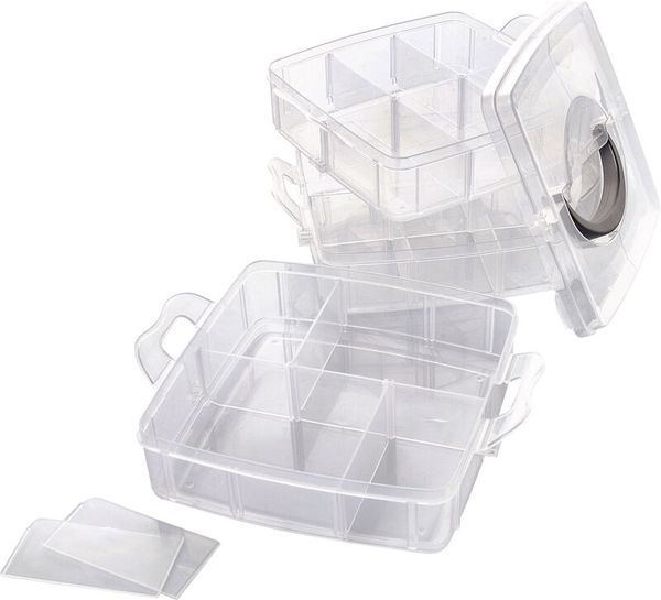 FOLIA Sortierbox, 15 x 15 x 12,5 cm