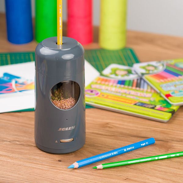 Jolly Elektrischer Spitzer Günther 7-11,5 mm, mit automatischem Stifteinzug (Autofeed)