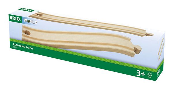 BRIO Rampengleise (N), 2 Teile, ab 3 Jahre