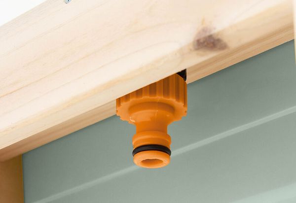 plasticer verbindung, oranger ventil, holz mbel, schrankbeschlag, gewindeeinlass