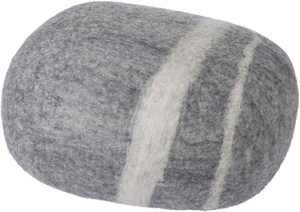 Wollpelote, Stein, Streifen, Grau, Kugel