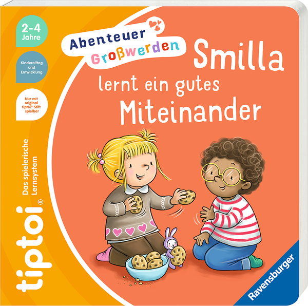 RAVENSBURGER tiptoi® Abenteuer Großwerden - Smilla lernt ein gutes Miteinander, ab 2 Jahre