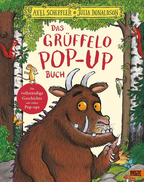 Pop-up Buch, Grüffelo, Monster, Außenseiter, Dschungel