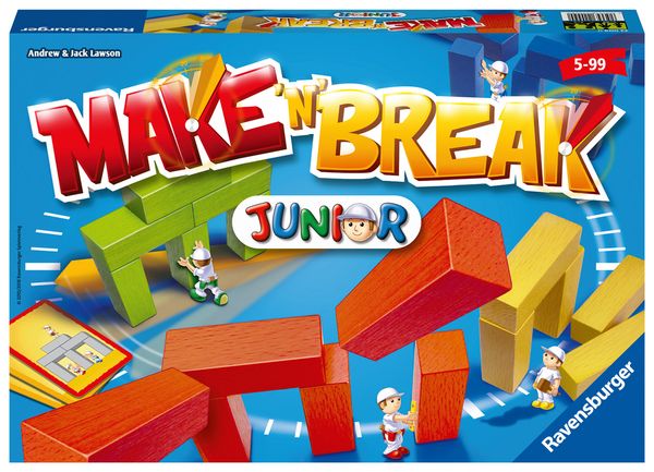 RAVENSBURGER Spiel Make 'n' Break Junior, 2-5 Personen, ab 5 Jahre RAVENSBURGER Spiel Make 'n' Break Junior, 2-5 Personen, ab 5 Jahre