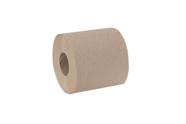 GREEN HYGIENE Toilettenpapier ROLF, kompakt, beige, 2-lagig, 300 Blatt, 48 Rollen