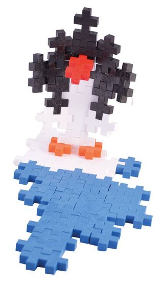 puzzle, puzzle pieces, robot, entwurf, blauer boden