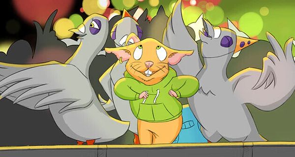 Mitmalfilm DIN A5 "Mitmalmeisterin Ranksy" Mitmalfilm DIN A5 "Mitmalmeisterin Ranksy"