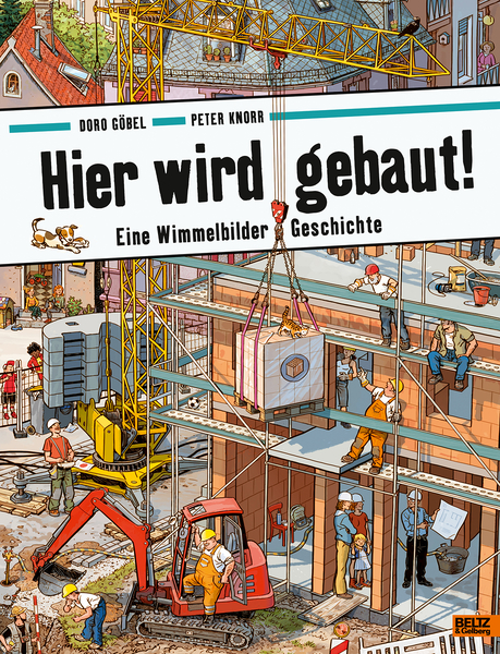 Baustelle, Kran, Baugeräte, Bauarbeiter, GerE4te