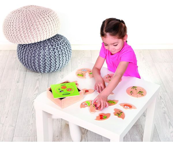 Nawito Puzzle - Entwicklung, 10 Puzzles mit je 3 Teilen, ab 4 Jahre Nawito Puzzle - Entwicklung, 10 Puzzles mit je 3 Teilen, ab 4 Jahre