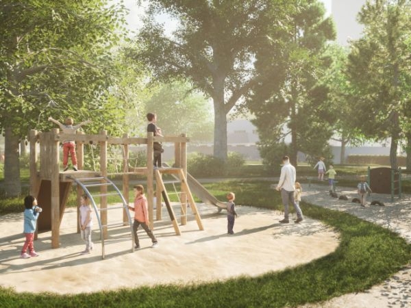 Alstad Spielkombination mit Rutsche Eco