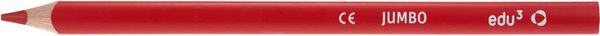 edu³ Jumbo Tri Dreikant-Buntstifte, 12 Stück, Farbe wählbar