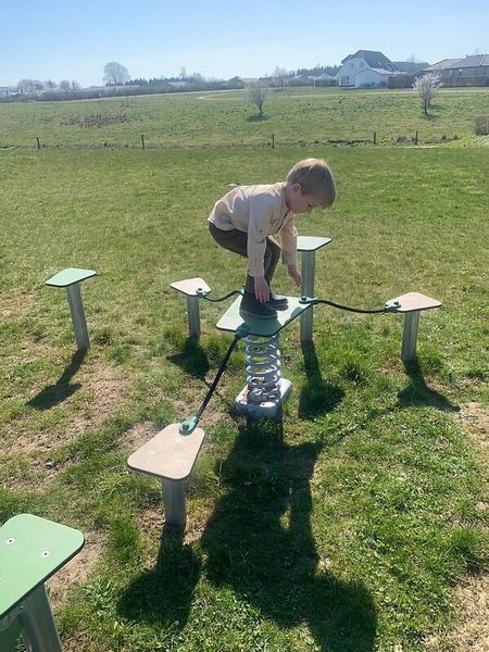 Hindernisparcours, Ø-Form