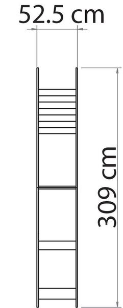 MATHOU Modulares Spielpodest mit Treppenaufstieg & Rutsche, 2-teilig, ab 18 Monate