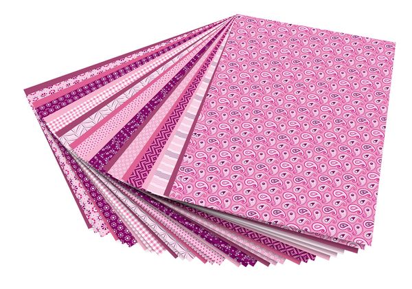 FOLIA Motivblock Basics, 30 Blatt in einer Farbe (wählbar)